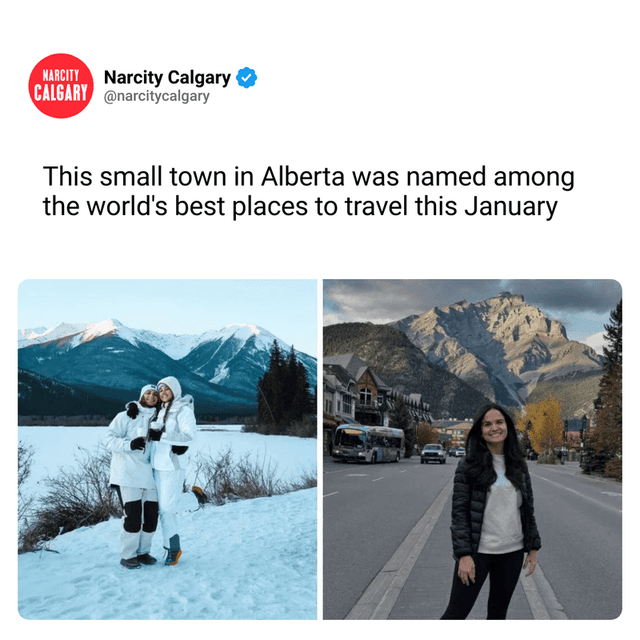 This small town in Alberta was named among the world's best places to travel this January