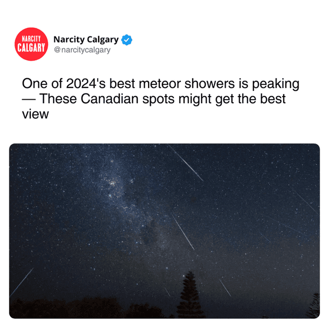 One of 2024's best meteor showers is peaking — These Canadian spots might get the best view