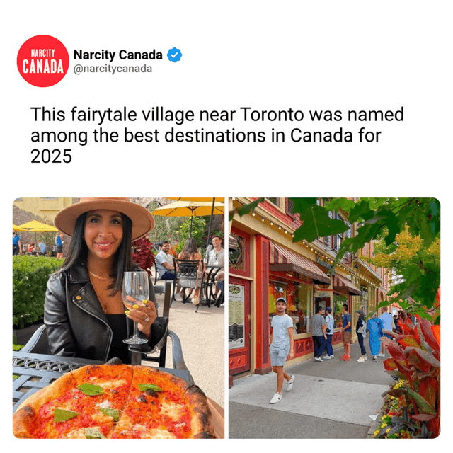 This fairytale village near Toronto was named among the best destinations in Canada for 2025