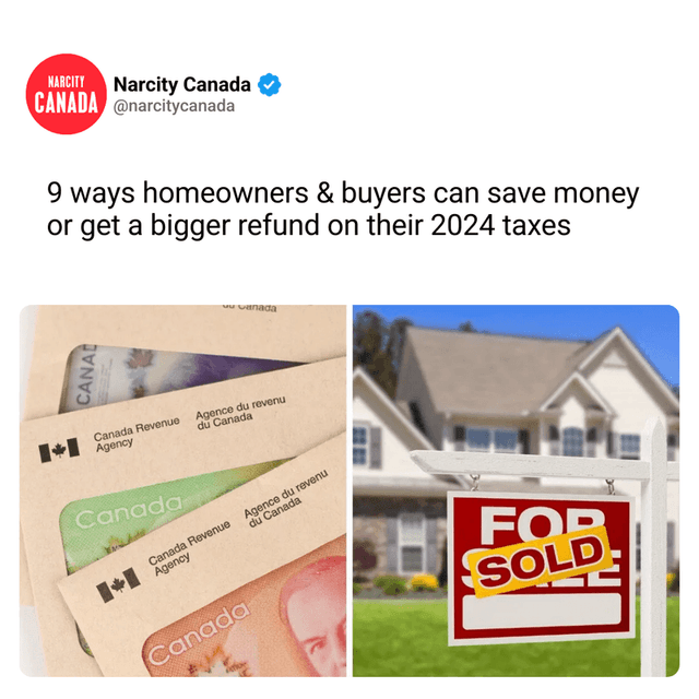 9 ways homeowners & buyers can save money or get a bigger refund on their 2024 taxes