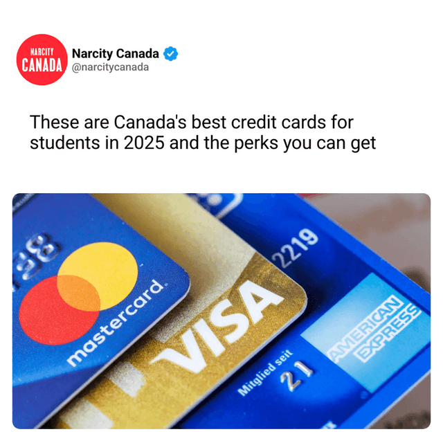 These are Canada's best credit cards for students in 2025 and the perks you can get