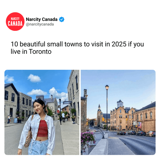 ​10 beautiful small towns to visit in 2025 if you live in Toronto