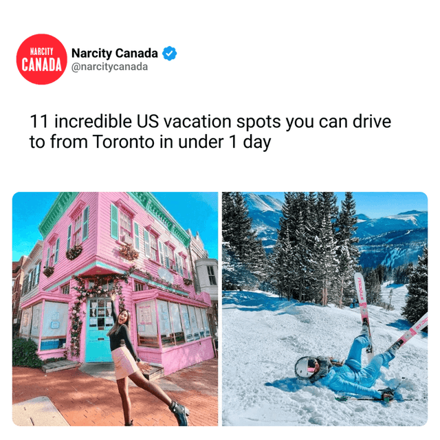 11 incredible US vacation spots you can drive to from Toronto in under 1 day