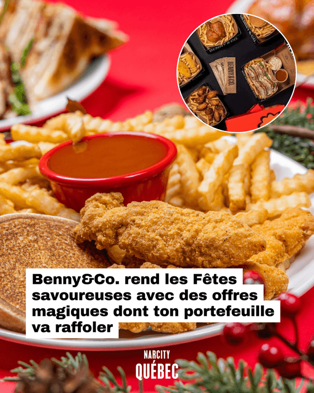 Benny&Co. rend les Fêtes savoureuses avec des offres magiques dont ton portefeuille va raffoler