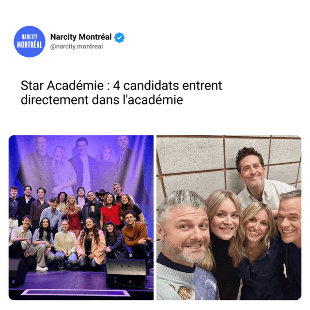 Star Académie : 4 candidats entrent directement dans l'académie