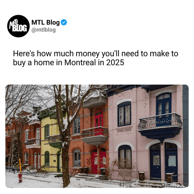 Here's how much money you'll need to make to buy a home in Montreal in 2025