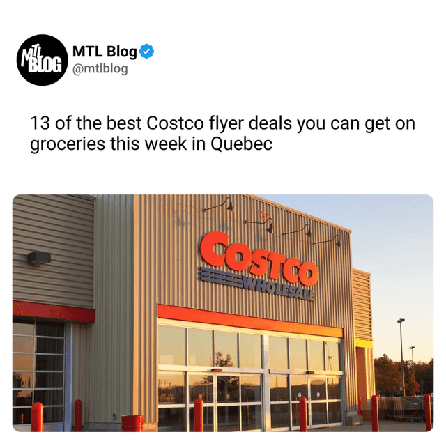 13 of the best Costco flyer deals you can get on groceries this week in Quebec