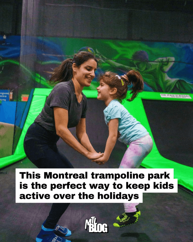 This Montreal trampoline park is the perfect way to keep kids active over the holidays