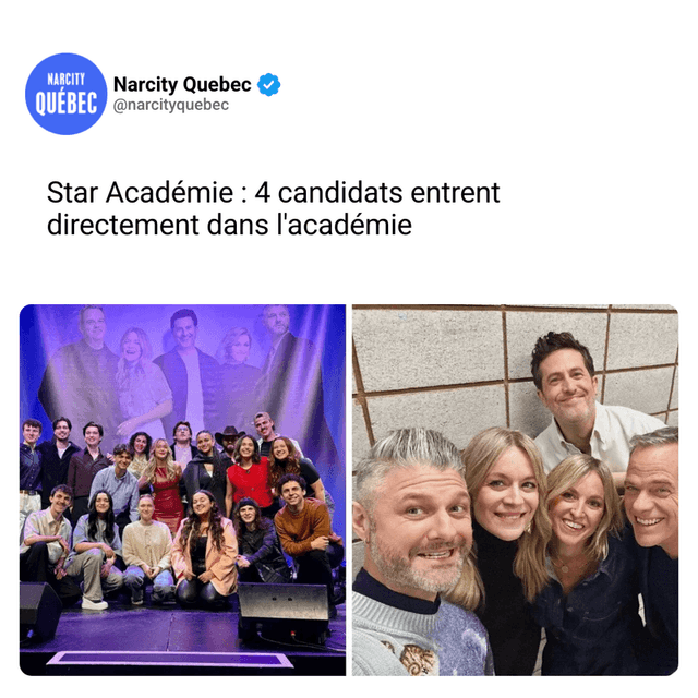 Star Académie : 4 candidats entrent directement dans l'académie