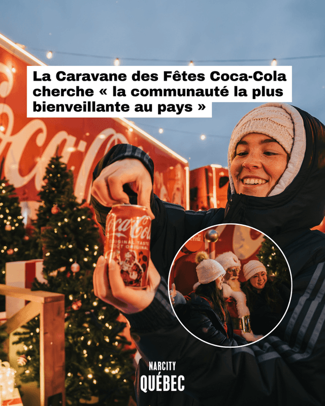 La Caravane des Fêtes Coca-Cola cherche « la communauté la plus bienveillante au pays »