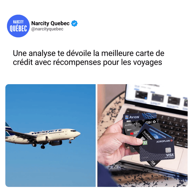 Une analyse te dévoile la meilleure carte de crédit avec récompenses pour les voyages