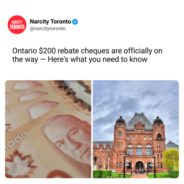 Ontario $200 rebate cheques are officially on the way — Here's what you need to know