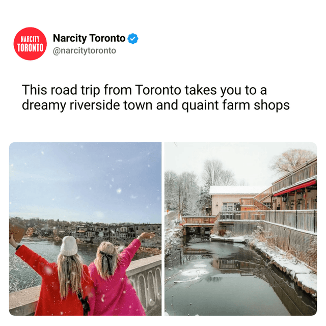 This road trip from Toronto takes you to a dreamy​ riverside town and quaint farm shops