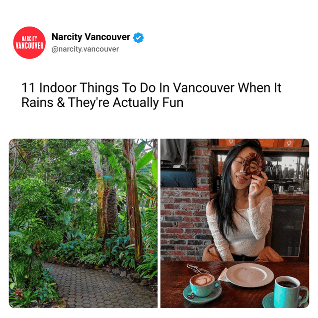 11 Indoor Things To Do In Vancouver When It Rains & They're Actually Fun